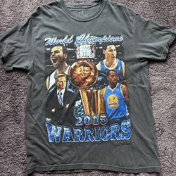 Golden State Warriors 2015 Champions Vintage T-shirt  