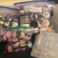 Acrylic Powders And Nail Tips