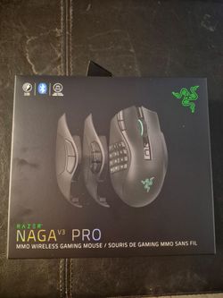 Razer - Naga V3 Pro Modular MMO Optical Gaming Mouse