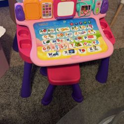 Kids Educational Set with chair $35