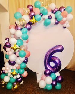 Party decor balloons