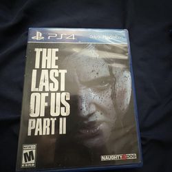 The last of us part 2 ps4 video game