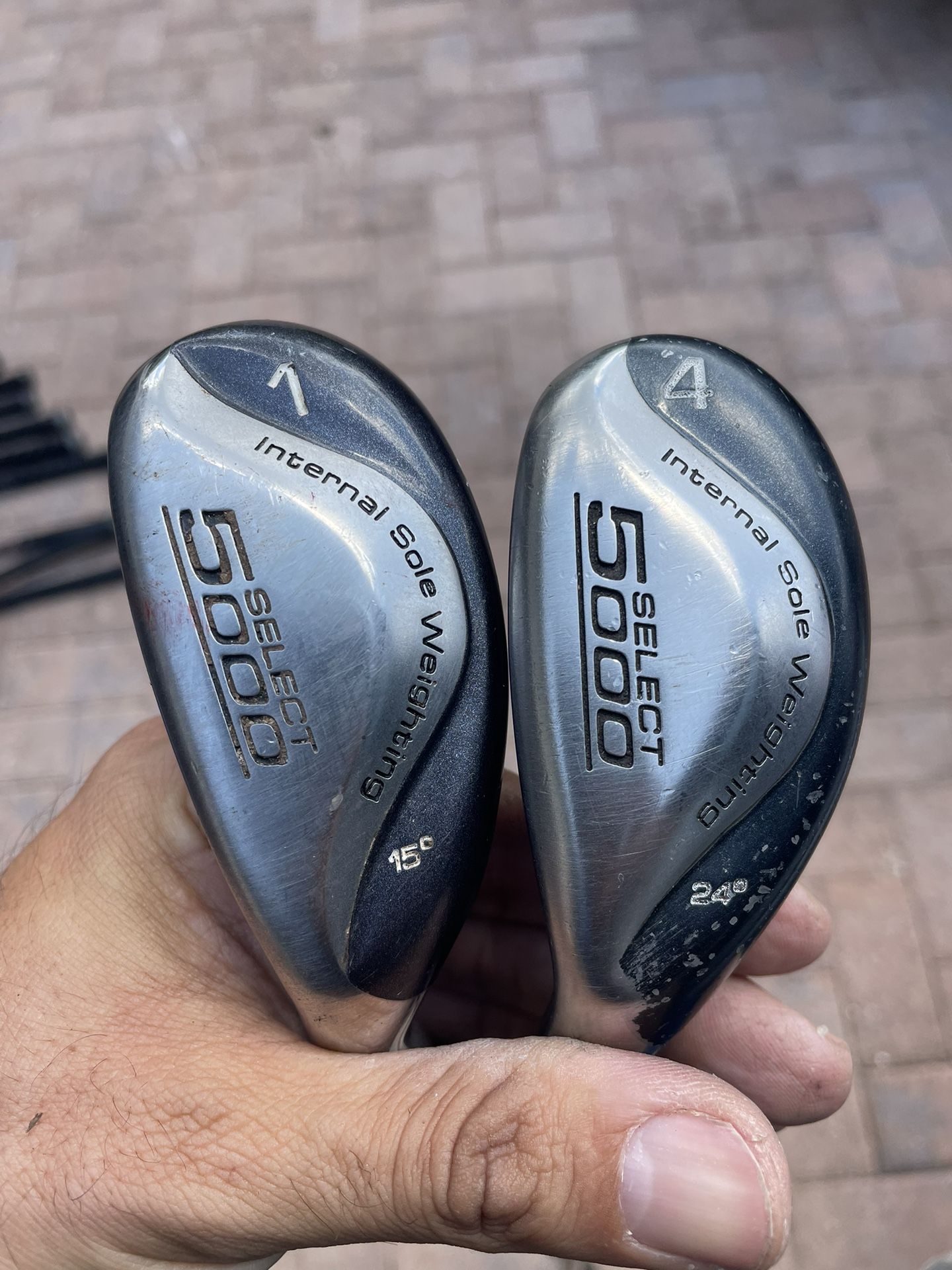 Power Play Select 5000 Hybrid 1/4 golf clubs in Left Handed