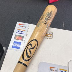 Rawlings Hardwood Maple 32” Baseball Bat - Good Condition 
