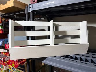 Wall Mounted Magazine Rack or Book Ledge