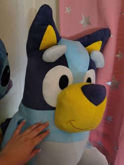 Giant bluey plush