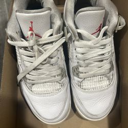 Jordan 4 White Cements 