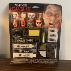 All In One Horror Kit With Fake Blood