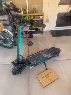 Nanrobot LS7+ 72V Electric Scooter – Barely Broken In, Only 101 Miles!