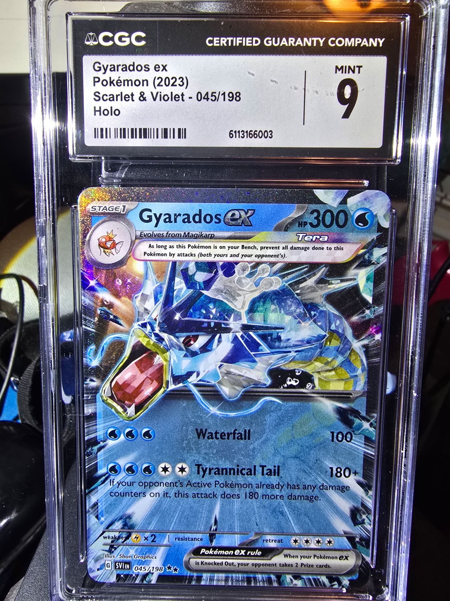 Gyarados Pokémon Scarlet & Violet Holo MINT 9