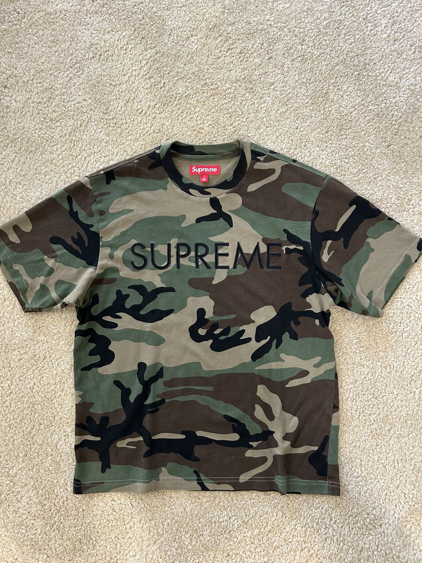 Supreme Capital Camo Tee