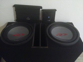 Alpine car audio setup