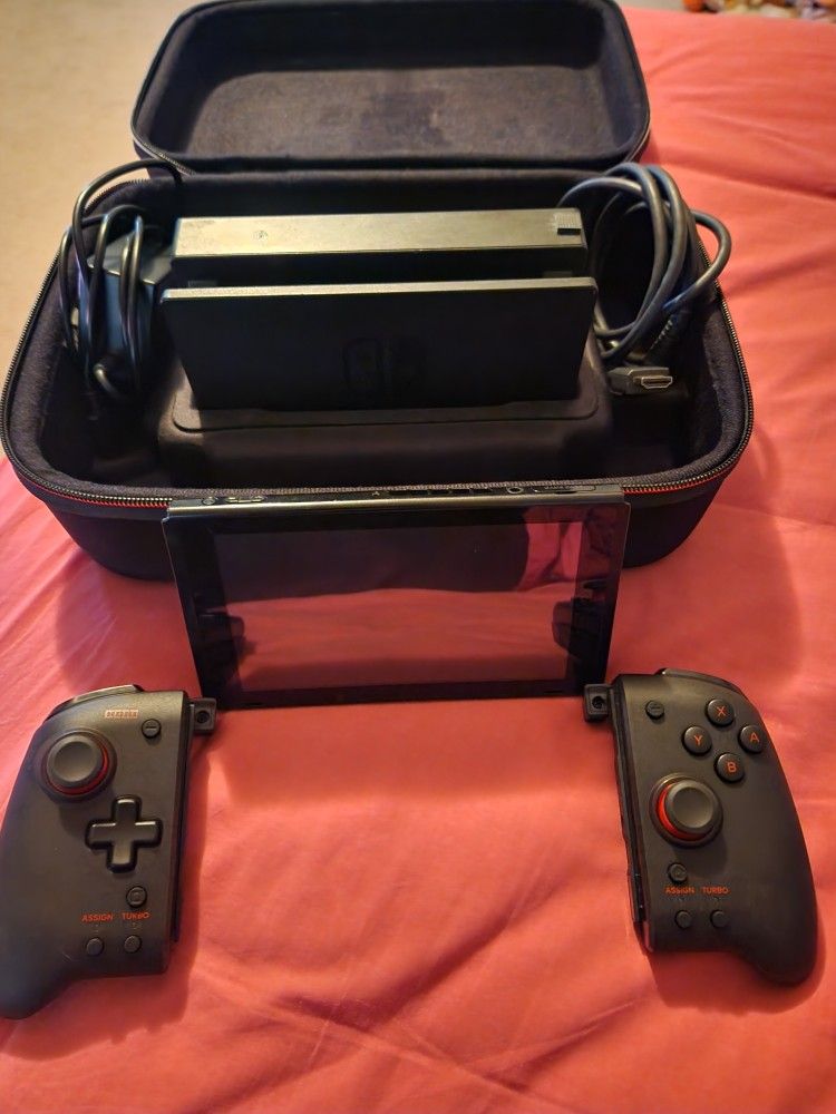 Nintendo Switch With Case