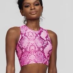 Lici Fit Barbie Boa Tank Top