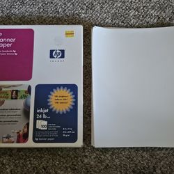 HP Banner Paper And Photo Paper