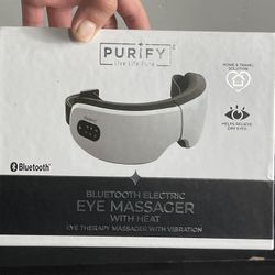 BLUETOOTH ELECTRIC EYE MASSAGER WITH HEAT