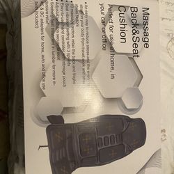 Massage back and see cushion perfect for use at home in the car or office