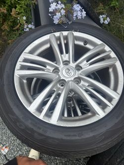 G37 rims & tires