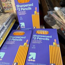 Sharpened Pencils #2 Includes 3 Pack
