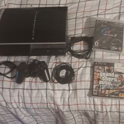 Ps3 Fat OEM Dualshock 3 Cotroller GTA5 And Gran Turismo