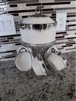 Tureen Soup Serving Dish and Bowl Set