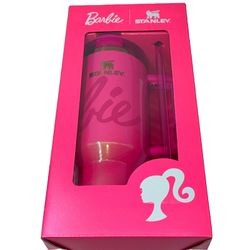 Icon Barbie Stanley NEW The FlowState Quencher 40oz Tumbler Cup