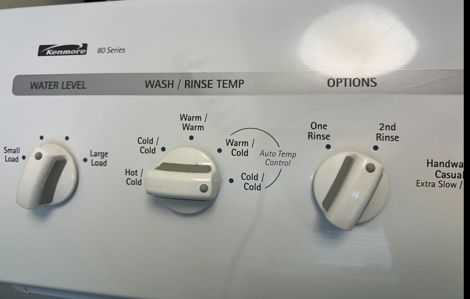 Kenmore Washer Parts [until Tuesday]