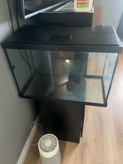 20 Gallon fish tank with lid