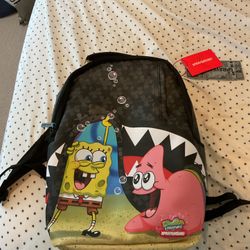 SpongeBob Sprayground Backpack Limited Edition With Tags Brand New