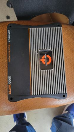 Quantum Audio 4 Channel 2000 Watts