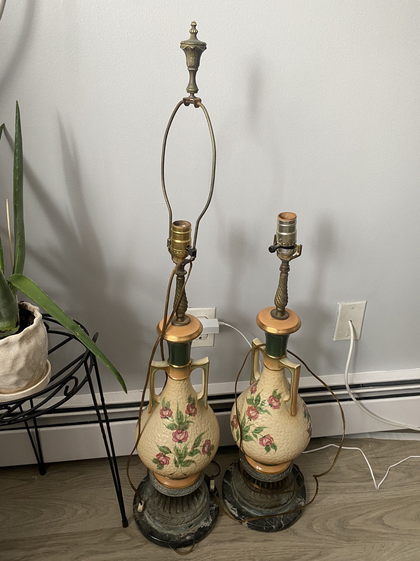 Vintage Lamps ( Comes As Is ) 