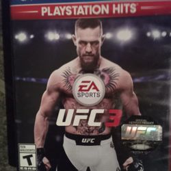 PS4 GAME UFC 3