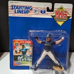 1995 Starting Lineup Randy Johnson Figure with Collector Card - Unopened

