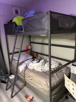 Twin size bunk bed