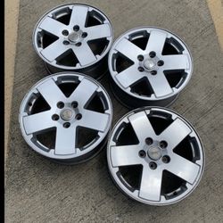 4 — 18x7.5 5x5 5x127 Stock Jeep Wrangler Wheels Rims!!!!!!!!!!