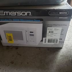 Brand New White Microwave