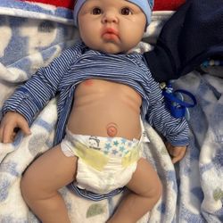 Full silicone baby doll