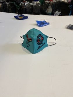 Club America Teal Face Mask