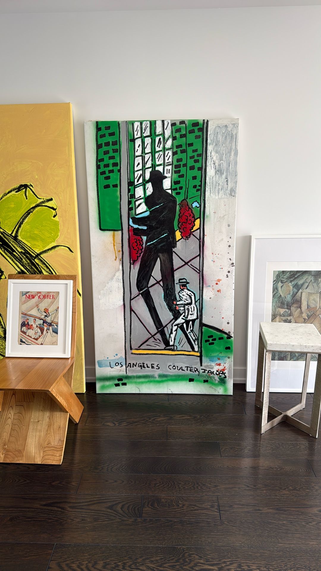 Large Jacob Coulter Painting