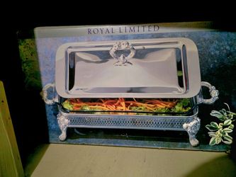 Vintage Royal Limited Silver Buffet Style Tray Set