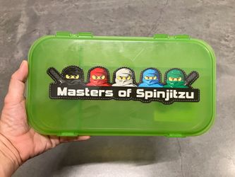 Lego Masters Of Spinjitzu Ninjago Mini Figures Case/Pencil Box