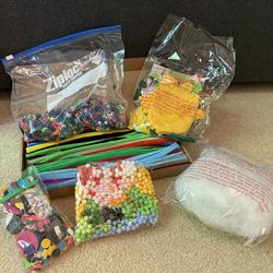 Pipe Cleaner Craft Bundle Pom Creatures Beads Building 