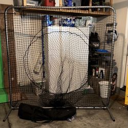 Champion Pitching And Hitting Screen With Carrying Bag