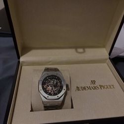 Audemars Piguet Royal Oak Skeleton in stainless steel.