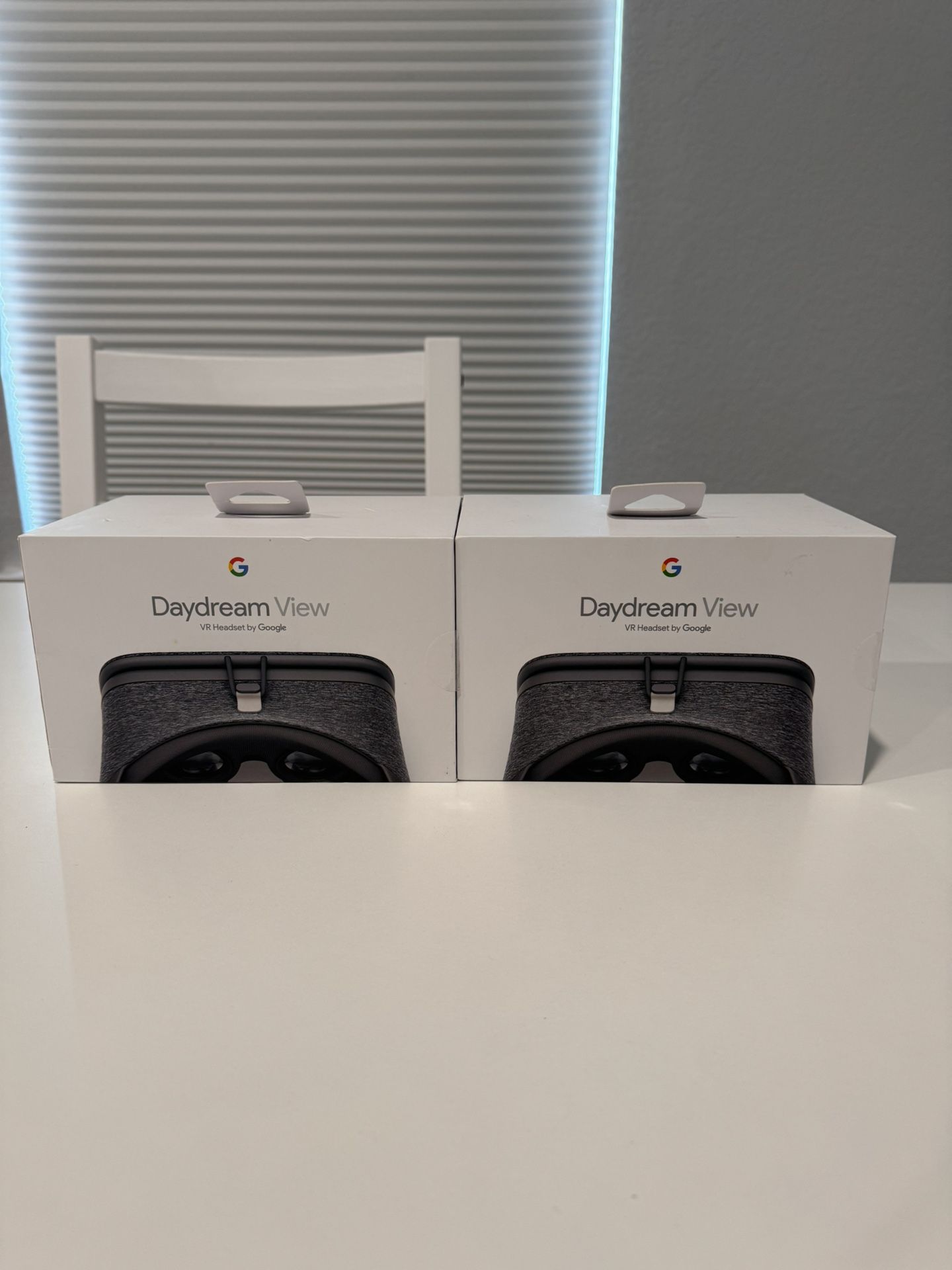 2 Google Daydream View VR Headset’s- Slate (One Brand New/One Slightly Open)