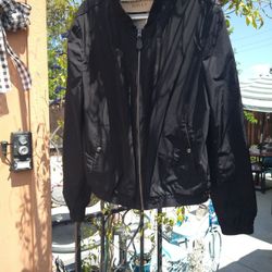 Burberry Brit Black Bomber Jacket