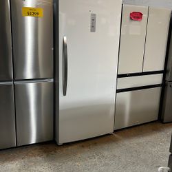 $849 20cu ft Upright Freezer Liquidation Sale! $39 Down 0% Interest 90 Day Payment Options 