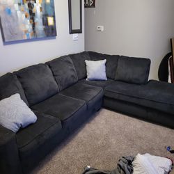 Sectional Gray Couch Just Bought In January From Ashley Furniture 