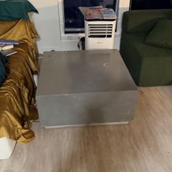 Cement Coffee Table Crate & Barrel
