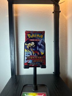 Pokémon TCG: Scarlet & Violet—Destined Rivals Booster Pack (Cynthia & Garchomp Art Variant).